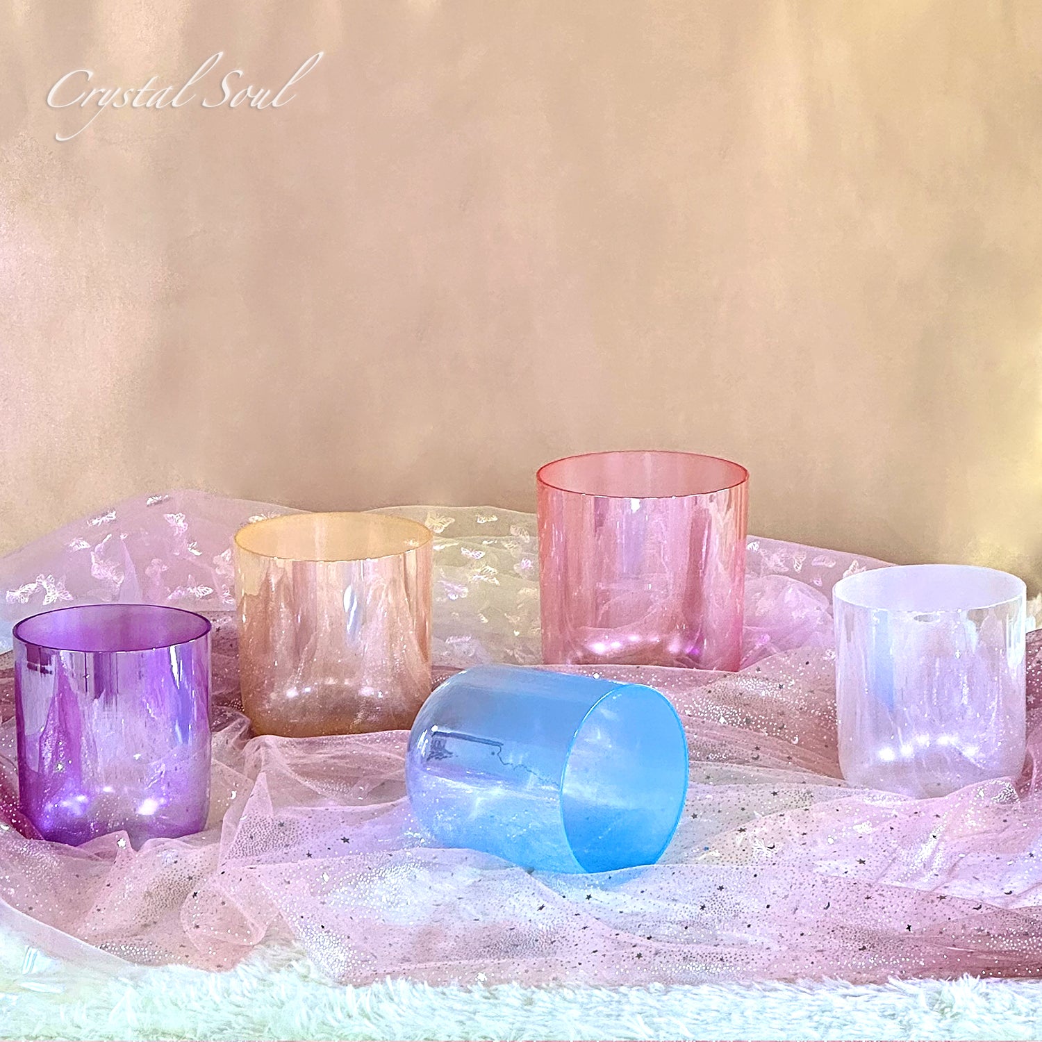 CrystalSoul Pentatonic Crystal Singing Bowl