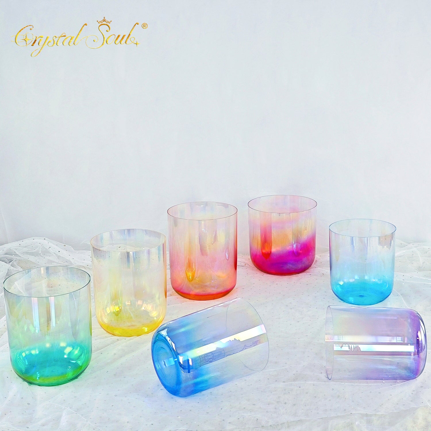 Crystal Soul 7 Chakra Crystal Singing Bowls