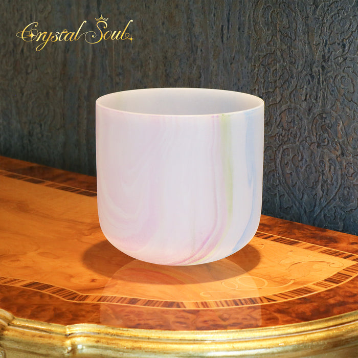 Crystal Soul Reiki Series Dreamland Matte Frosted Crystal Bowl