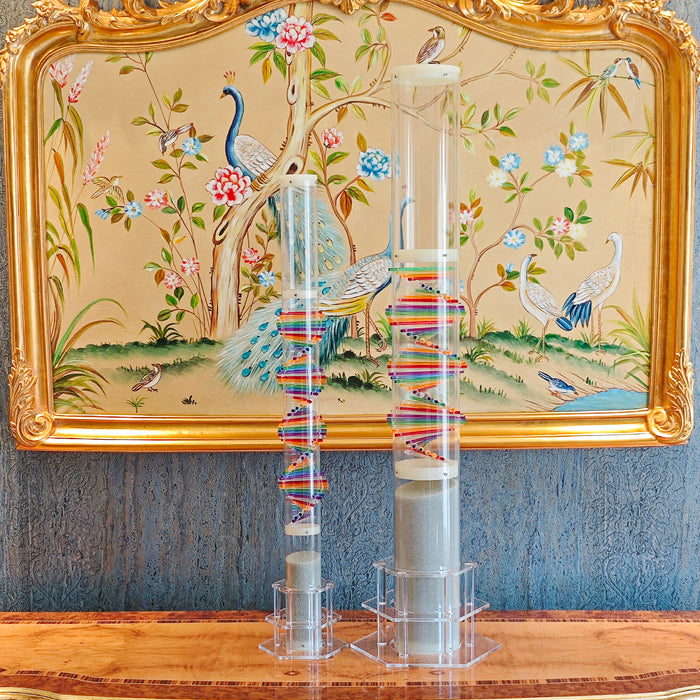 Crystal Soul Rainbow DNA Rain Stick