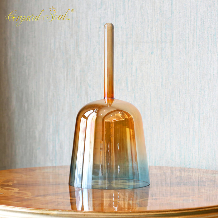 Crystal Soul Sunset Sea Handheld Alchemy Crystal Bowl