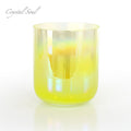 Crystal Soul Yellow Clear Gradient Alchemy Crystal Bowl