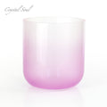 Crystal Soul Pink Clear Gradient Alchemy Crystal Bowl