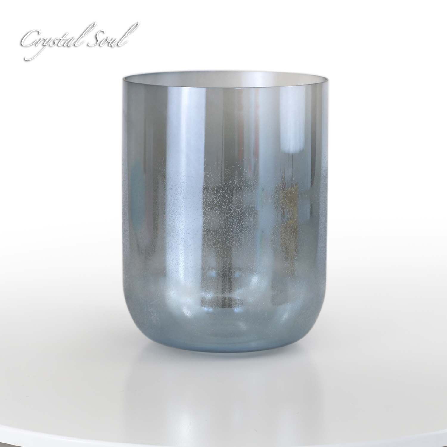 Crystal Soul Gray Gradient Alchemy Crystal Bowl