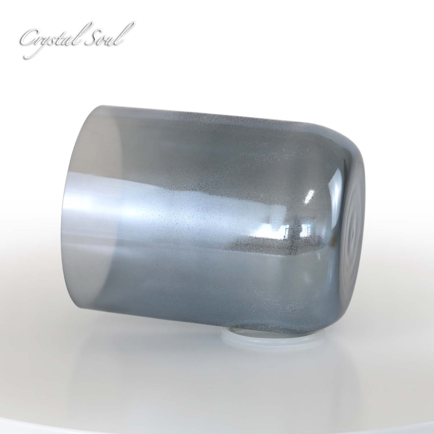 Crystal Soul Gray Gradient Alchemy Crystal Bowl