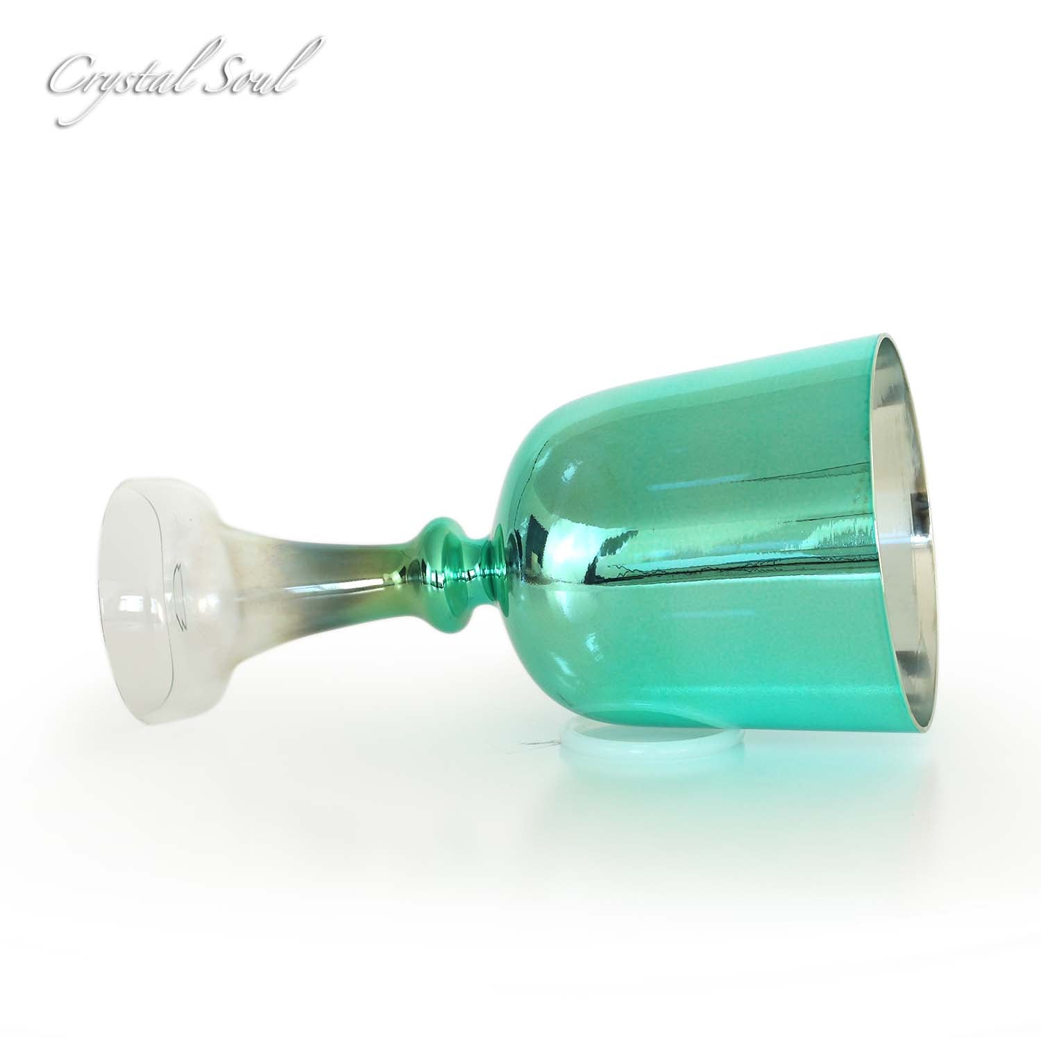 Crystal Soul Electroplated Green Holy Chalice