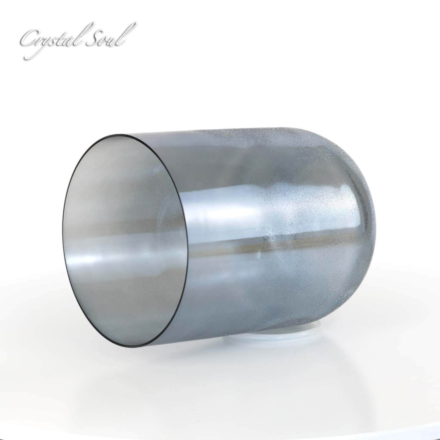 Crystal Soul Gray Gradient Alchemy Crystal Bowl