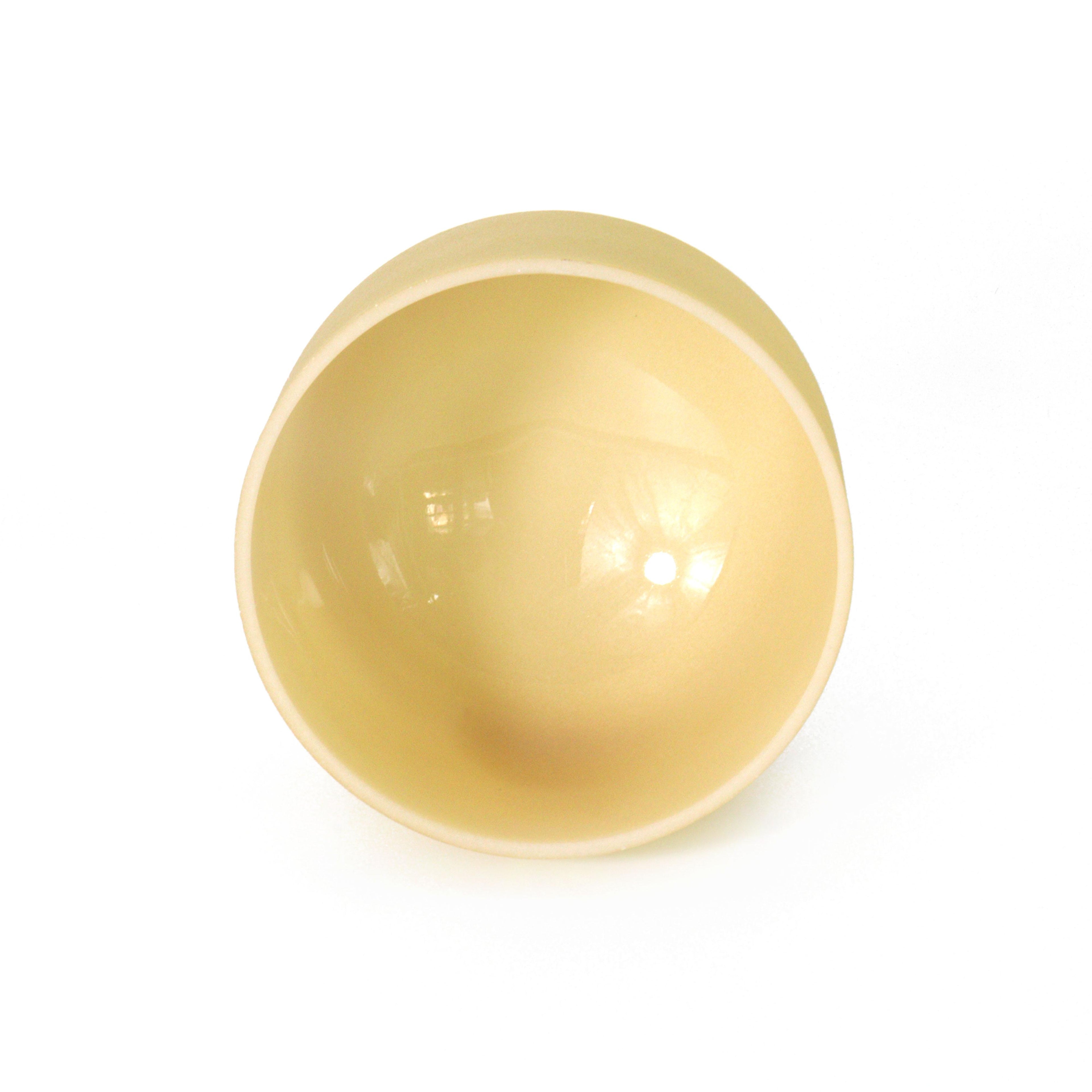Crystal Soul Gold Frosted Quartz Crystal Singing Bowl