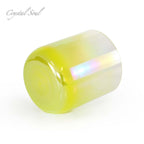 Crystal Soul Yellow Clear Gradient Alchemy Crystal Bowl