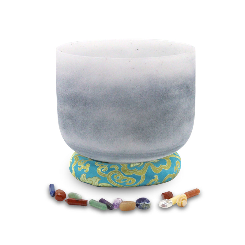Crystal Soul High Quality Original Mineral Frosted Crystal Singing Bowls