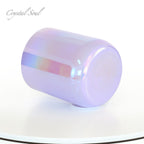 Crystal Soul Light Purple Aurora Gradient Alchemy Crystal Bowl