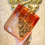 Crystal Soul Red Gradient Alchemy Crystal Bowl