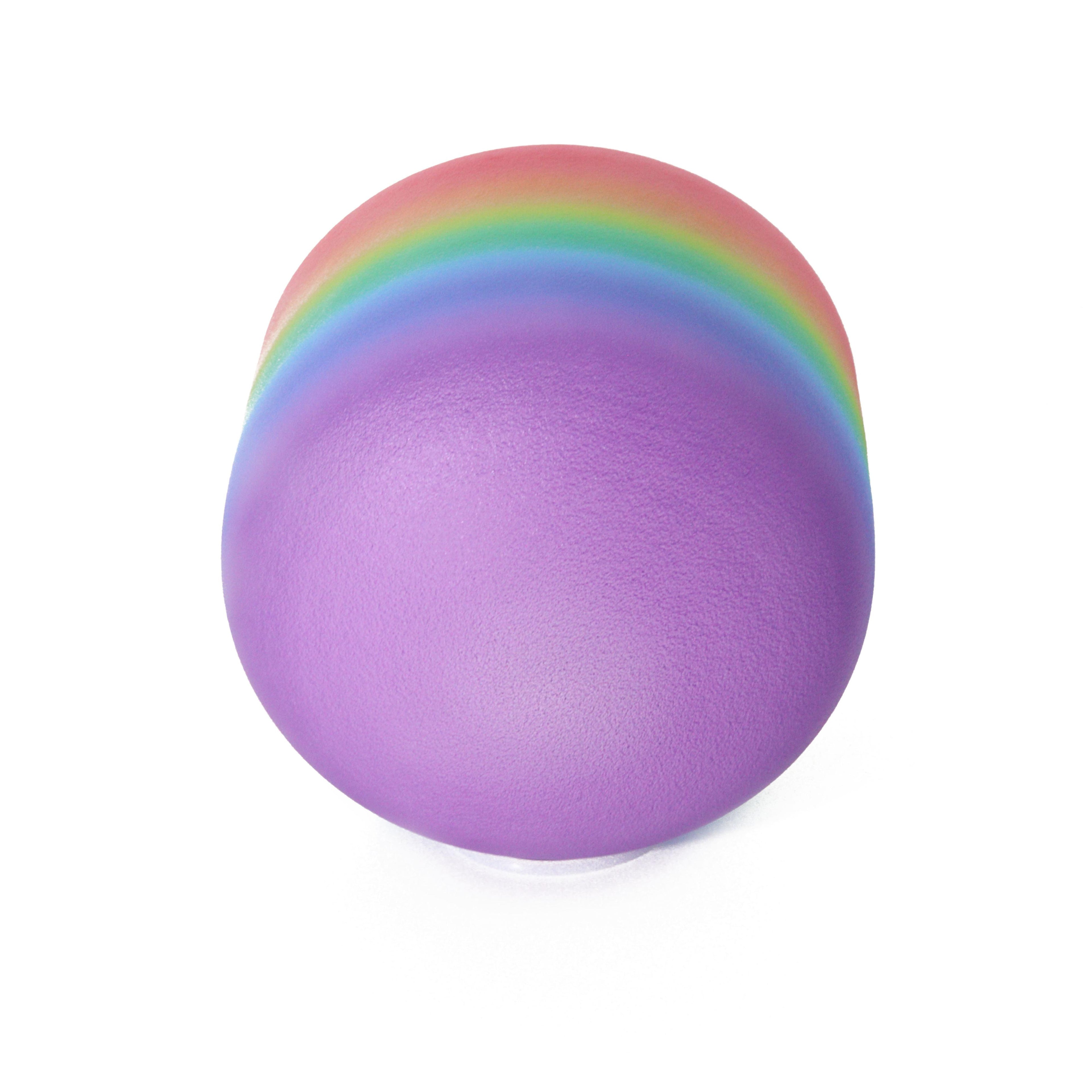 Crystal Soul Rainbow Colorful Gradient Frosted Quartz Crystal Singing Bowl