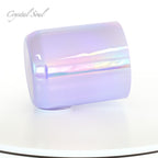 Crystal Soul Light Purple Aurora Gradient Alchemy Crystal Bowl