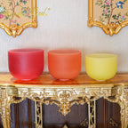 Crystal Soul Classic Seven Chakra Frosted Crystal Bowl