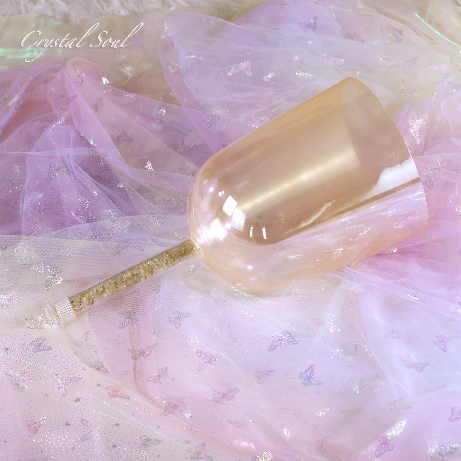 Crystal Soul Crystal Handle Bowl Customizable Octave 3rd 4th Perfect Pitch