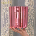 Crystal Soul Exclusive Design Metal Pink Gold Alchemy Crystal Bowl