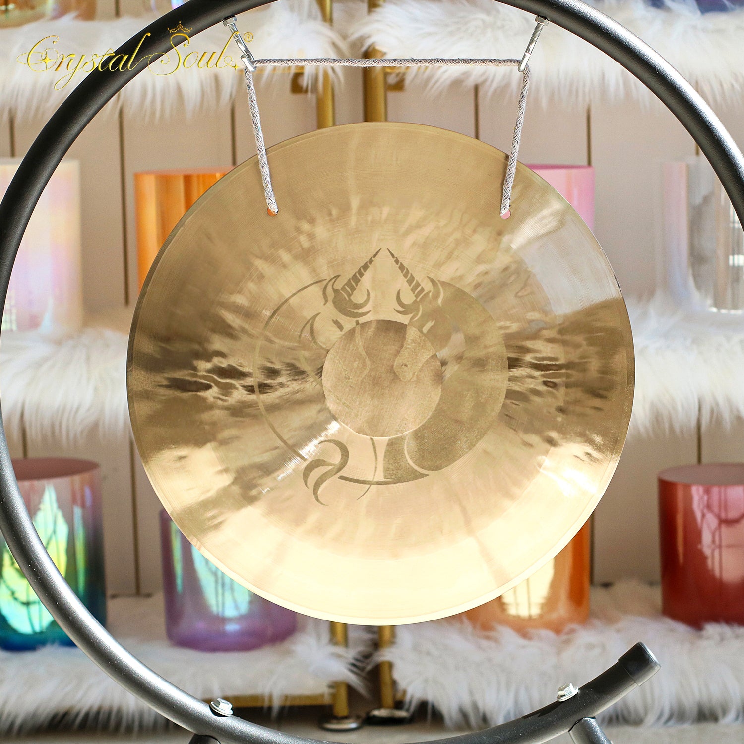 Crystal Soul Engraved Printed Wind Gong