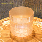 Crystal Soul Pearl Orange Alchemy Crystal Bowl