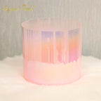Crystal Soul Gradient Aurora Pink Alchemy Crystal Bowl