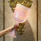 Crystal Soul Pink Holy Chalice Alchemy Crystal Bowl