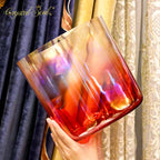 Crystal Soul Classic Chakra Clear Gradient Red Alchemy Crystal Bowl