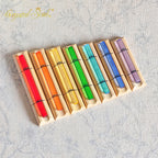 Crystal Soul Chakra Colored Crystal Chimes Set