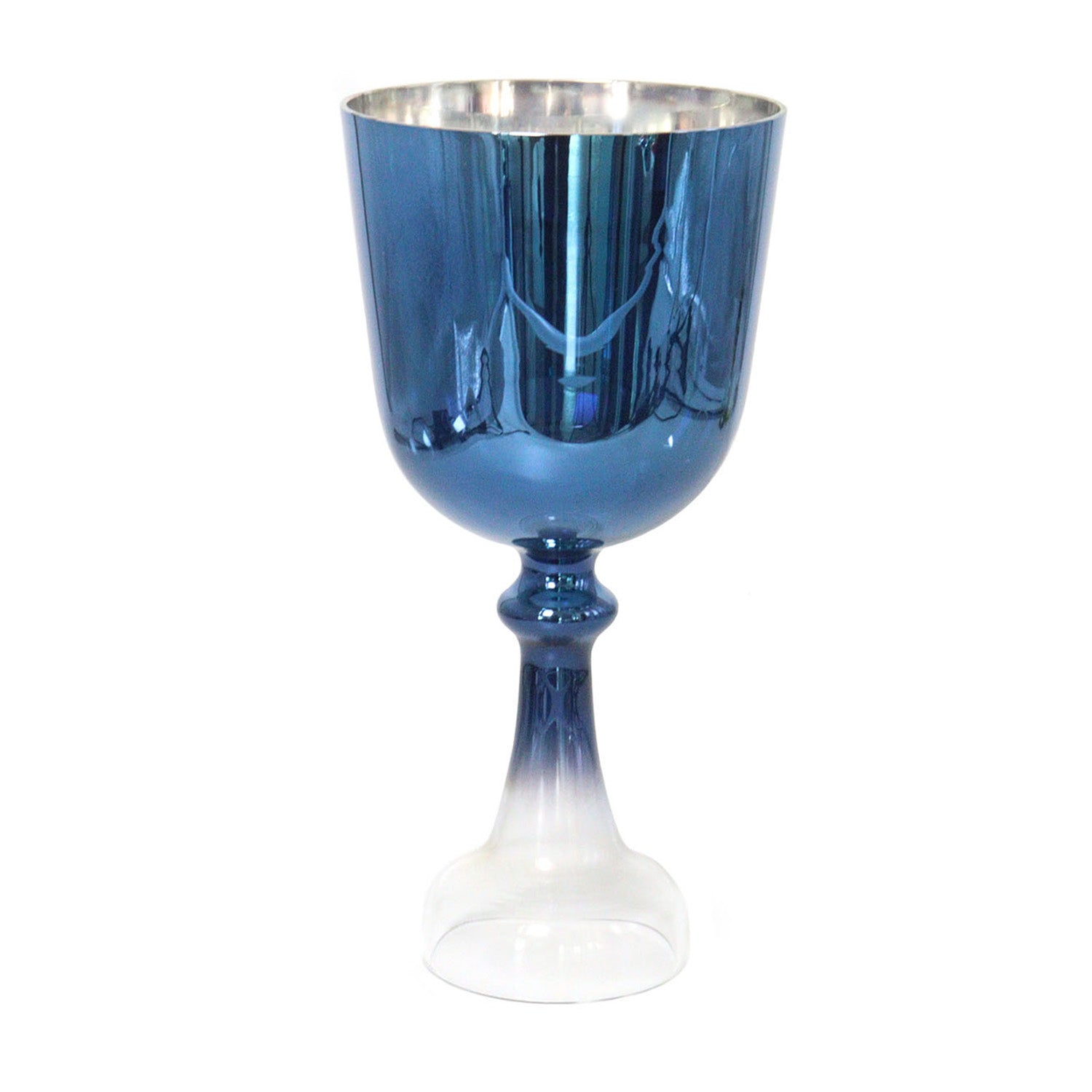 Sapphire Gradient Alchemy Crystal Singing Bowl Holy Chalice
