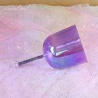 Crystal Soul Purple Handheld Crystal Bowl Customizable Octave 3rd 4th