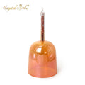 Crystal Soul Orange Jade Handle Alchemy Crystal Bowl