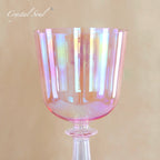 Crystal Soul Light Pink Aurora Double-headed Crystal Holy