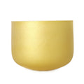 Crystal Soul Gold Quartz Frosted Crystal Singing Bowl