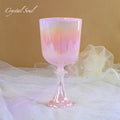 Crystal Soul Aurora Pink Crystal Holy Chalice