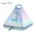 Crystal Soul Crystal Pyramid Azure Aurora Shockproof Bag