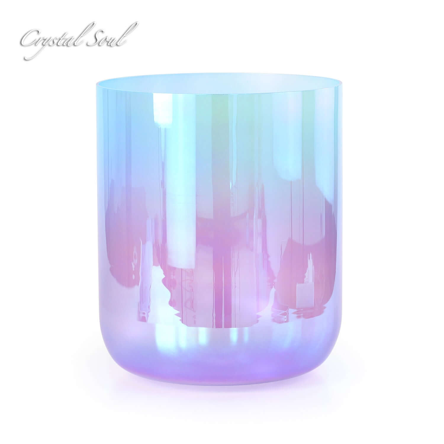 Crystal Soul Azure Purple Gradient Alchemy Crystal Bowl