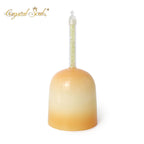 Crystal Soul Amber Jade Crystal Handle Bowl