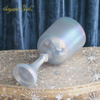Crystal Soul Mist-Blue Aurora Frosted Holy Grail Alchemy Crystal Bowl