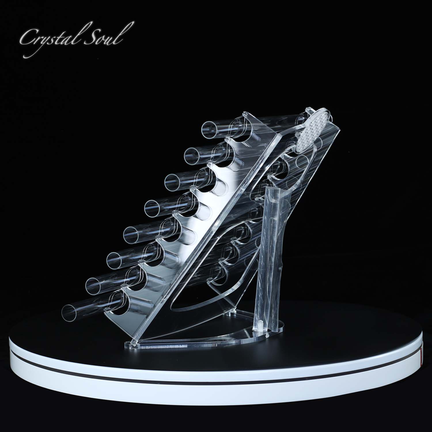 Crystal Soul Relaxing Sound Crystal Harp C5-C6 99.99% SiO2 Source Manufacturer Perfect Pitch