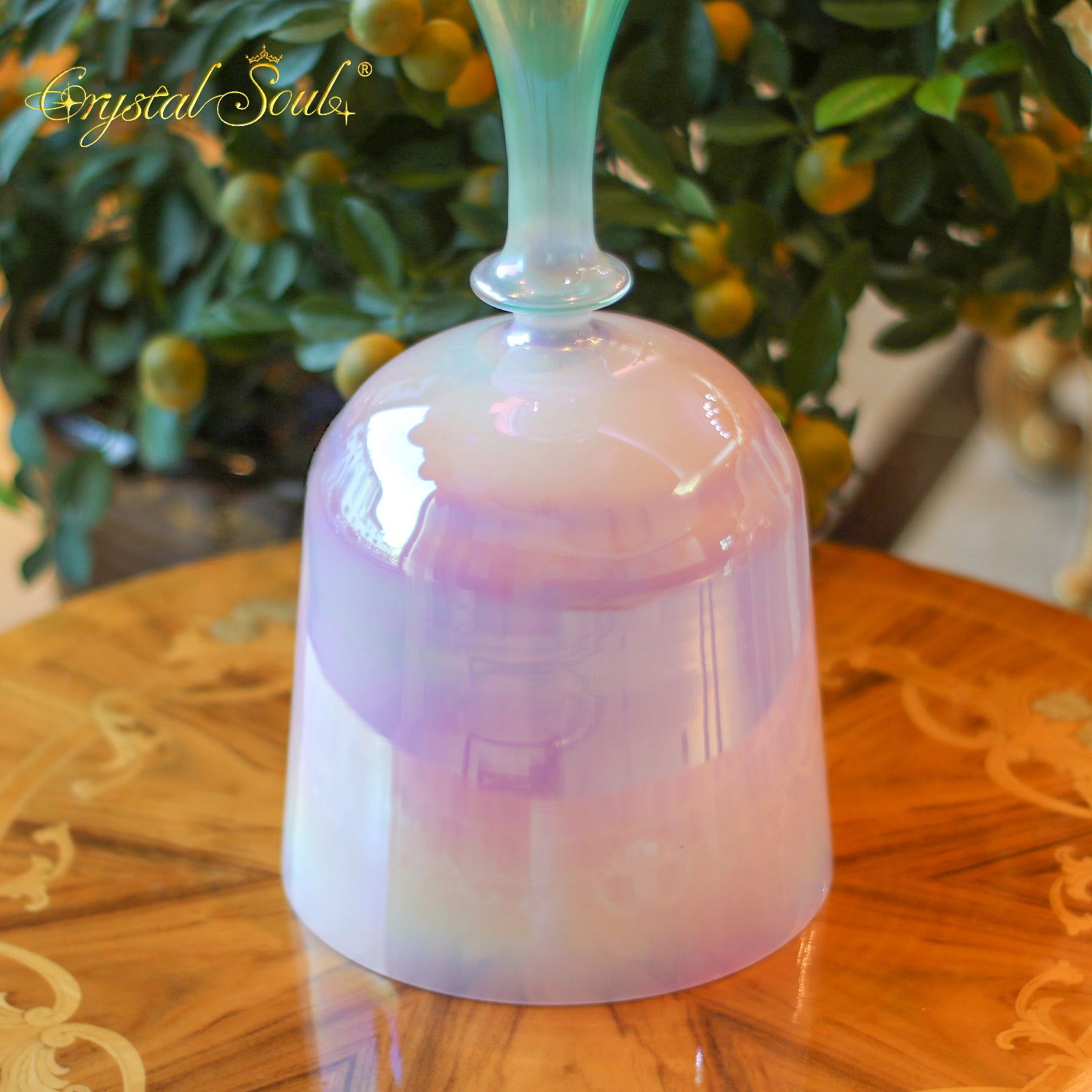 Crystal Soul Tulip Color Holy Grail Alchemy Crystal Bowl