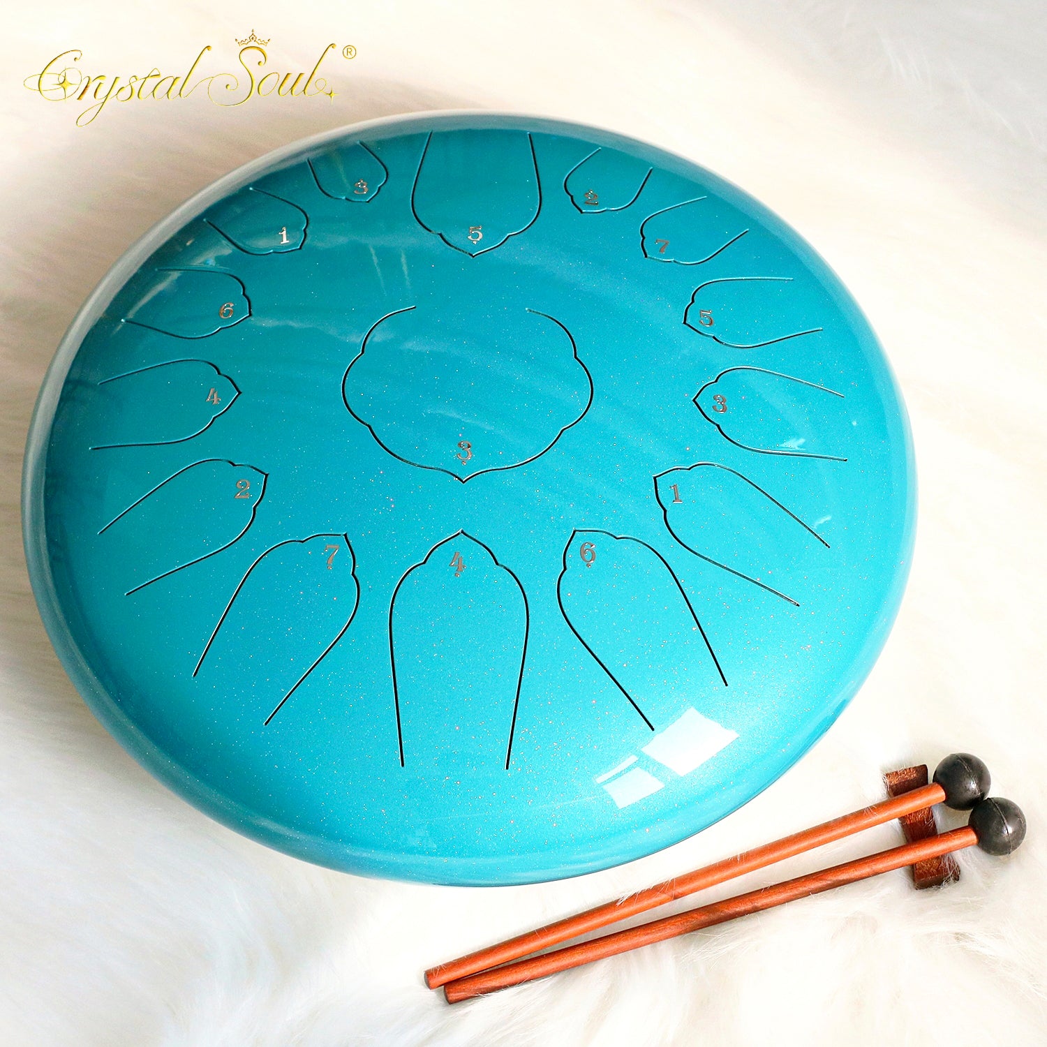 Crystal Soul Ethereal Drum Healing Instrument Sound Therapy Instrument Birthday Gift