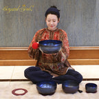 Crystal Soul High Quality Titanium Singing Bowl Set