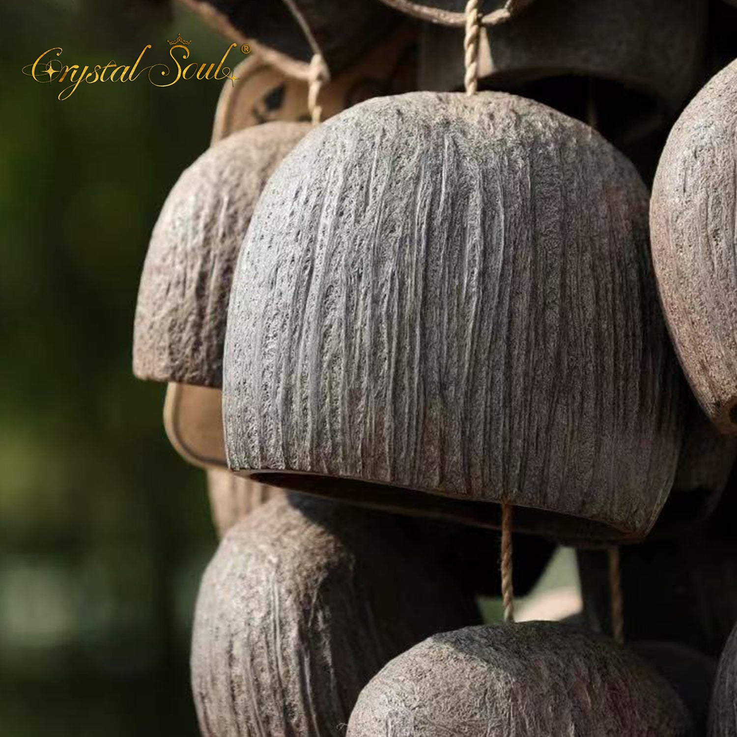 Crystal Soul Natural Seed Chime Handbell Salin