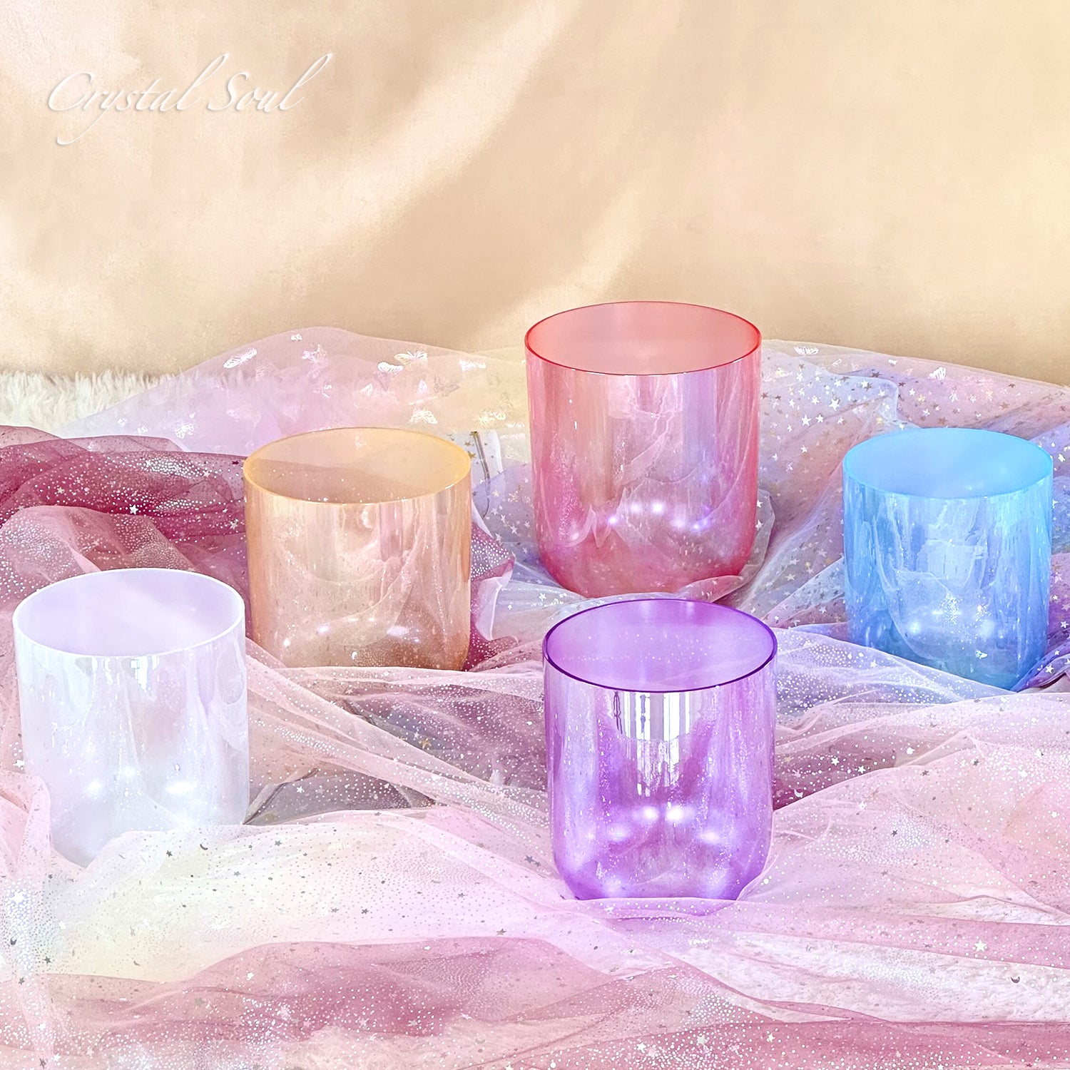 CrystalSoul Pentatonic Crystal Singing Bowl