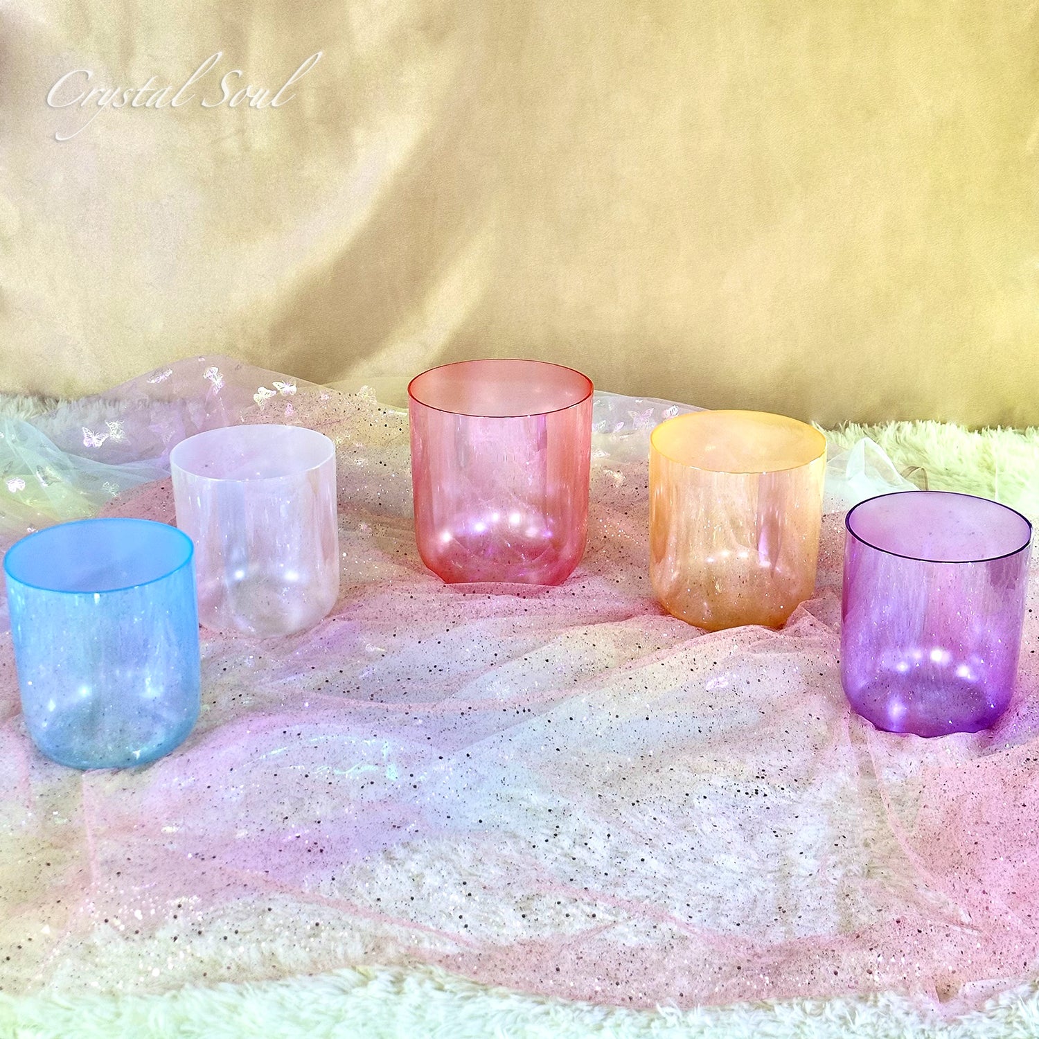 CrystalSoul Pentatonic Crystal Singing Bowl