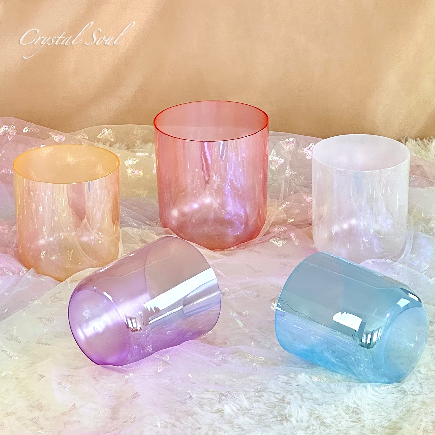 CrystalSoul Pentatonic Crystal Singing Bowl