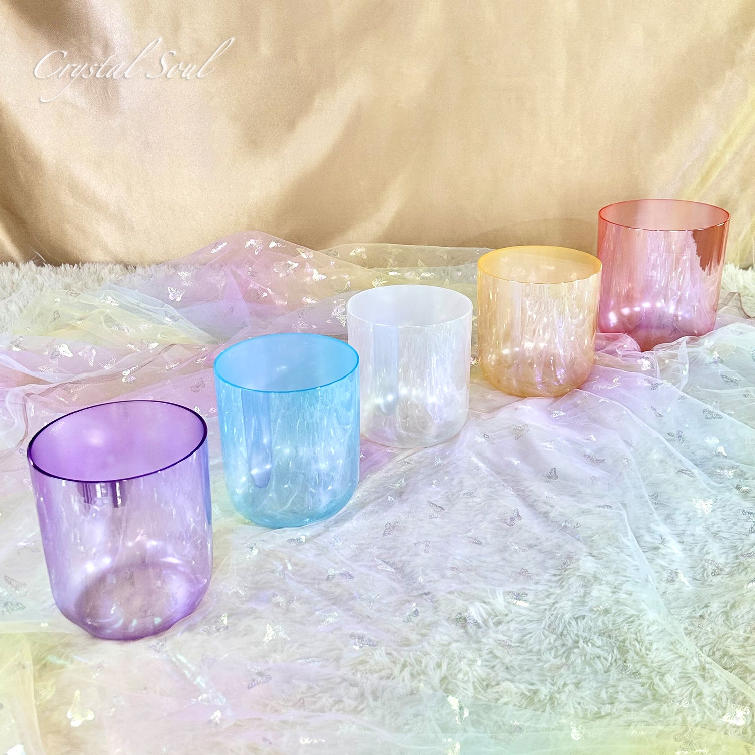 CrystalSoul Pentatonic Crystal Singing Bowl