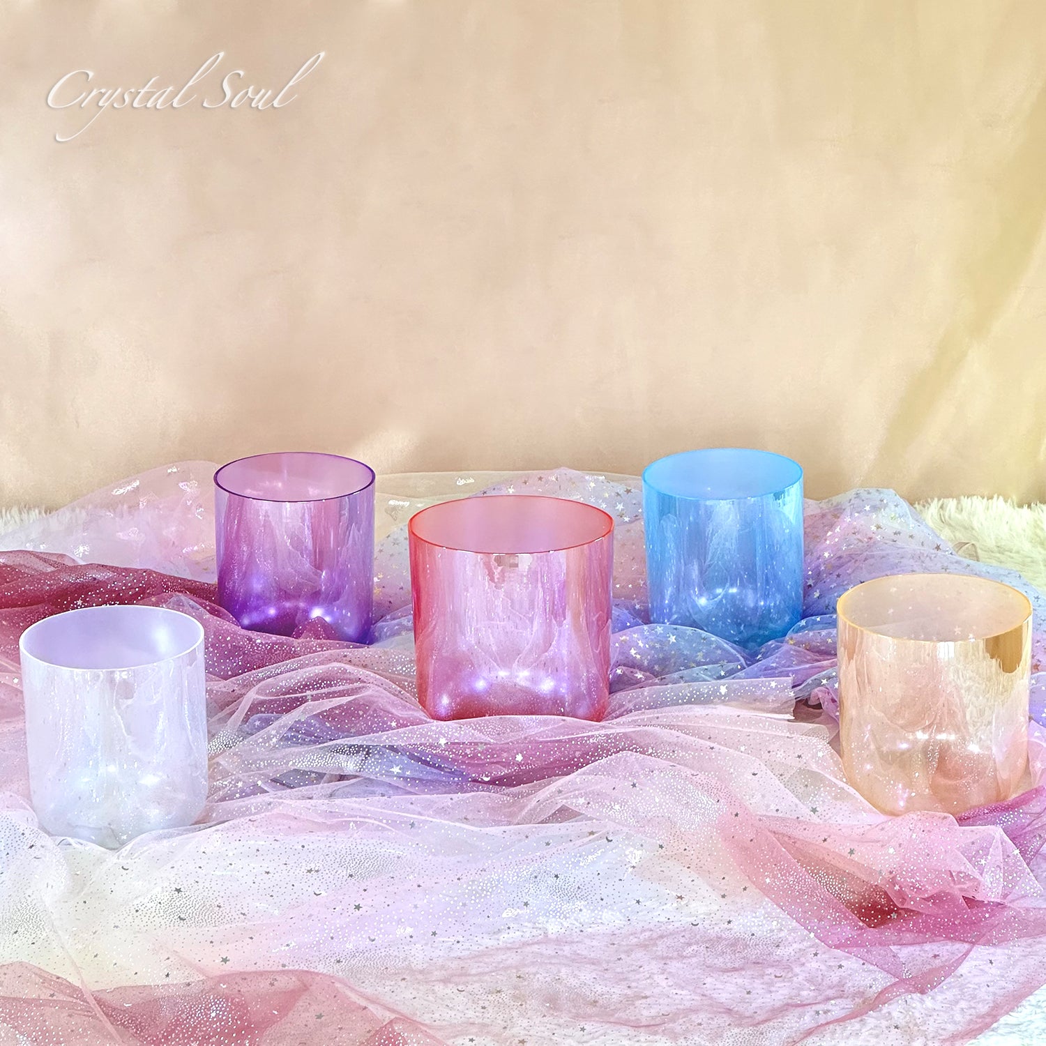 CrystalSoul Pentatonic Crystal Singing Bowl