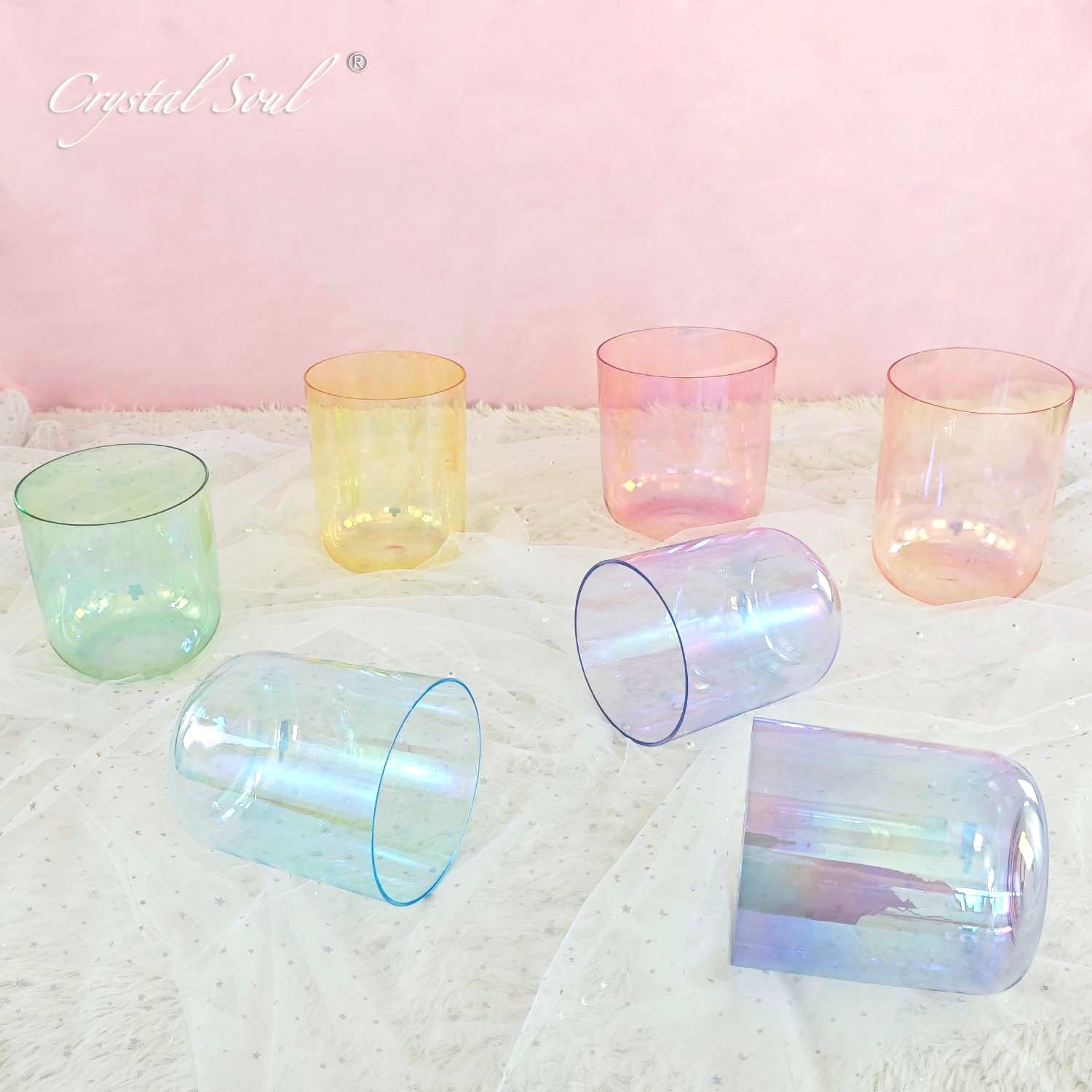 Crystal Soul Seven Chakra Clear Crystal Bowl