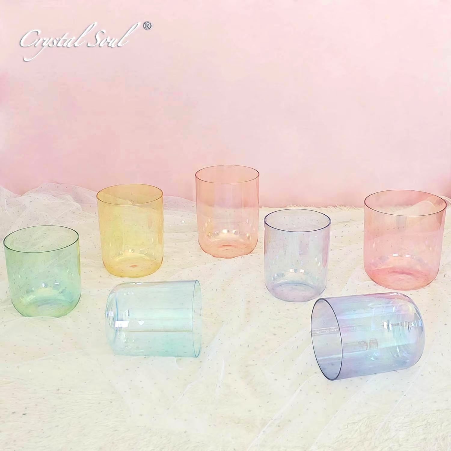 Crystal Soul Seven Chakra Clear Crystal Bowl