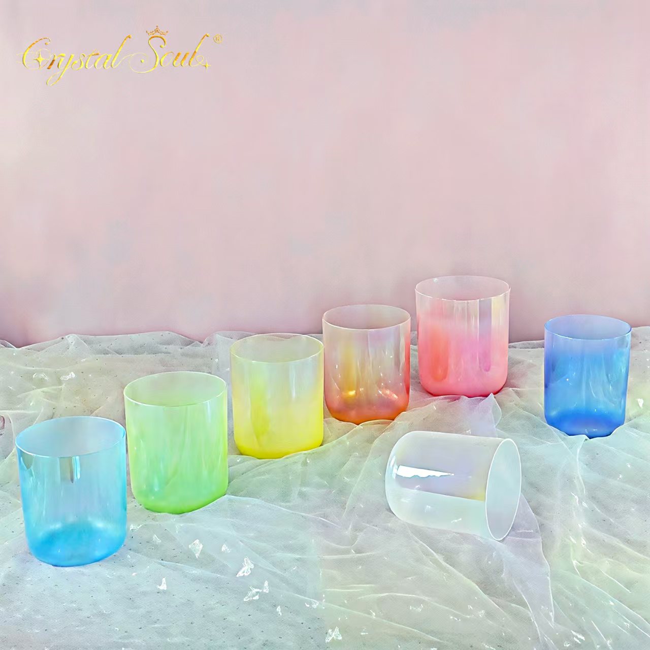 Crystal Soul Seven Charka Alchemy Crystal bowls